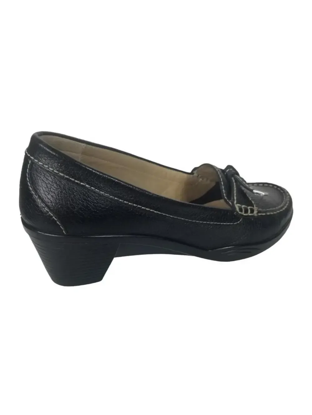 Womens Hotter Made in England Black Leather Horsebit Loafers Shoes US Size 10 M